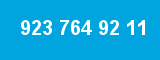 923 764 92 11